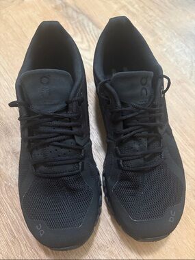 On Running Women's All-Black Lightweight Sneakers